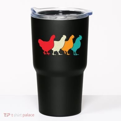 Chicken Lovers Retro Vintage Chicken Tumbler