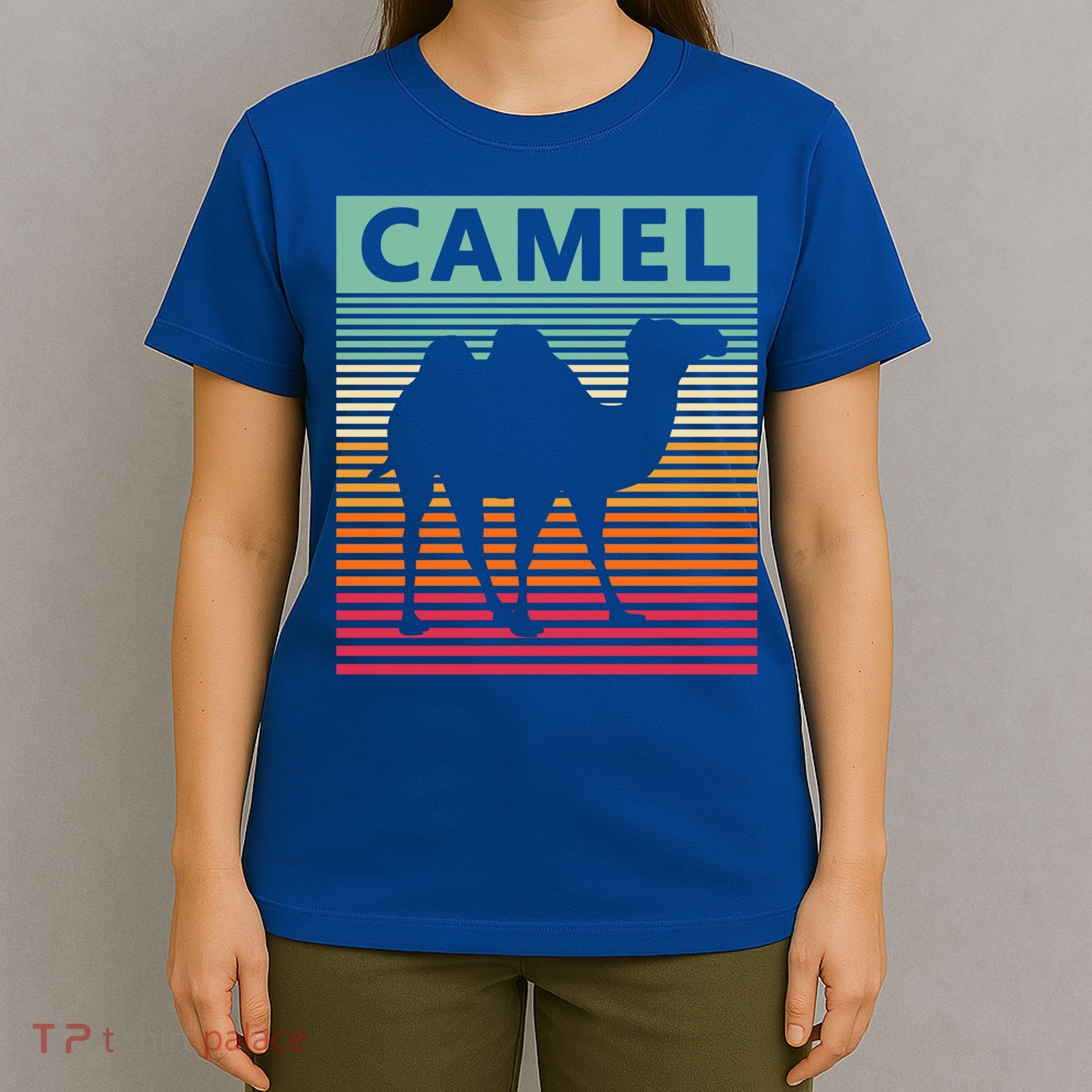 Camel Lover Retro Vintage Camel Gift T-Shirt