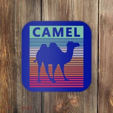 Camel Lover Retro Vintage Camel Gift Coaster
