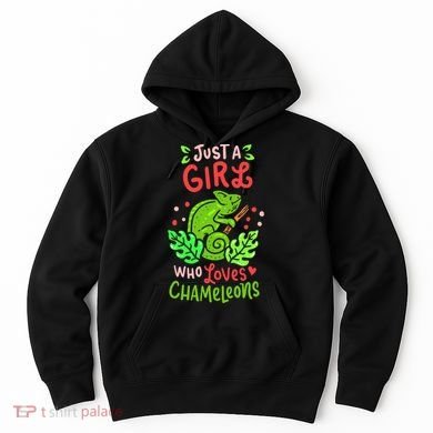 Chameleon Lizard Reptile Pet Cute Gift Hoodie