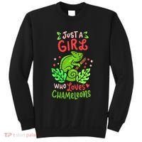 Chameleon Lizard Reptile Pet Cute Gift Sweatshirt thumb 0