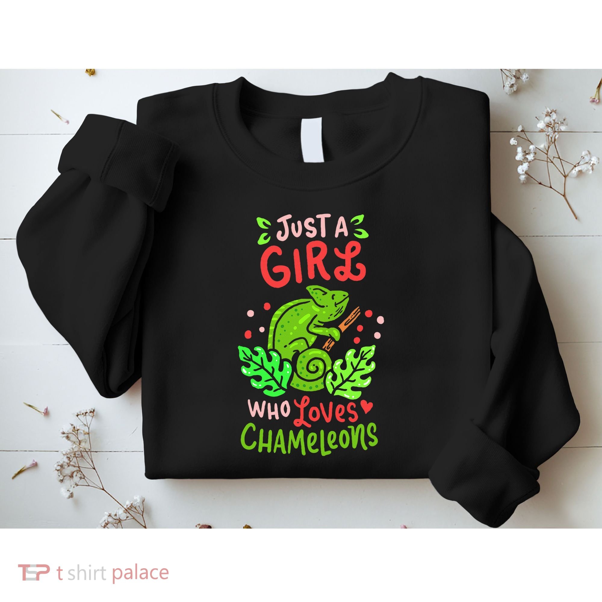 Chameleon Lizard Reptile Pet Cute Gift Sweatshirt