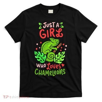 Chameleon Lizard Reptile Pet Cute Gift T-Shirt