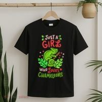 Chameleon Lizard Reptile Pet Cute Gift T-Shirt thumb 2
