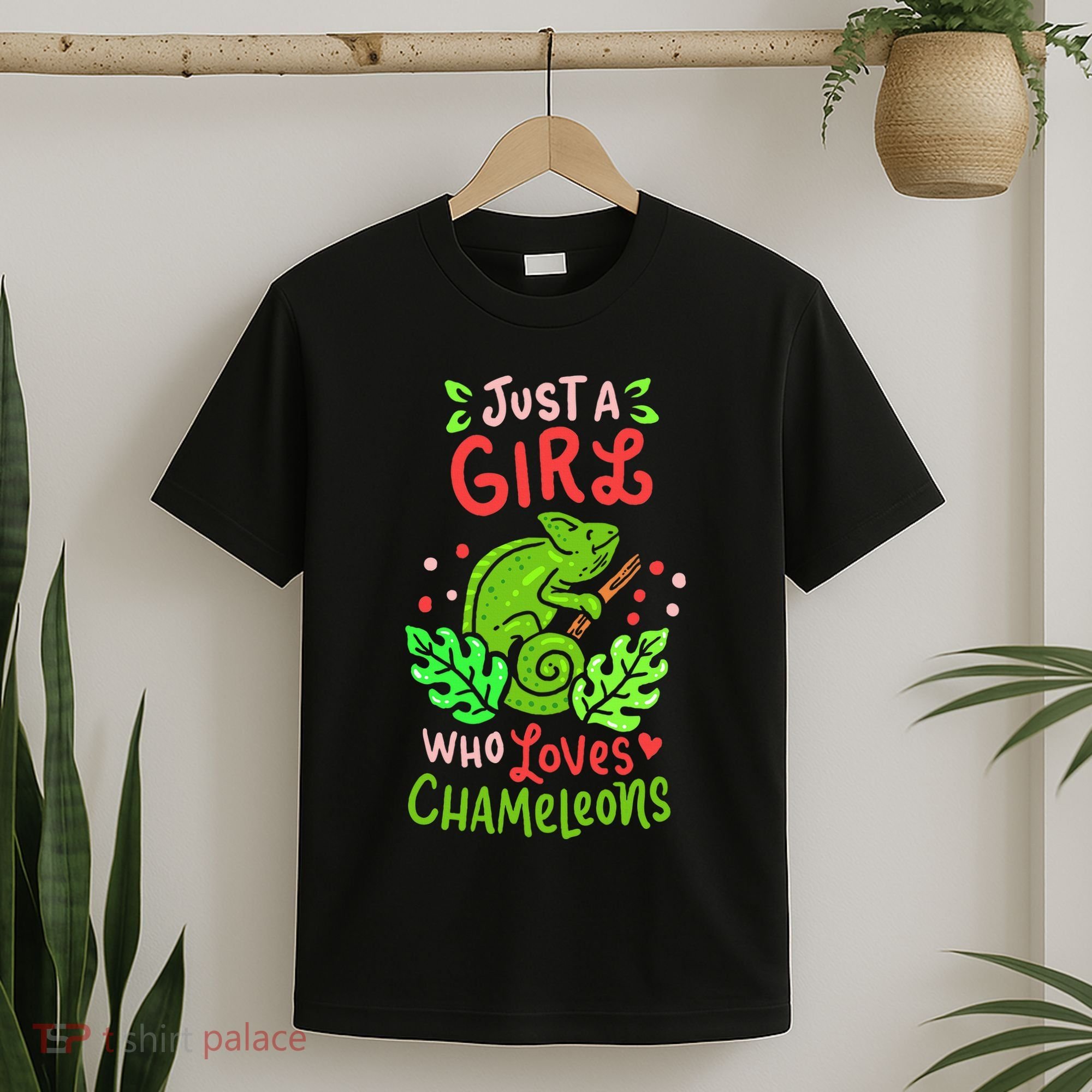 Chameleon Lizard Reptile Pet Cute Gift T-Shirt