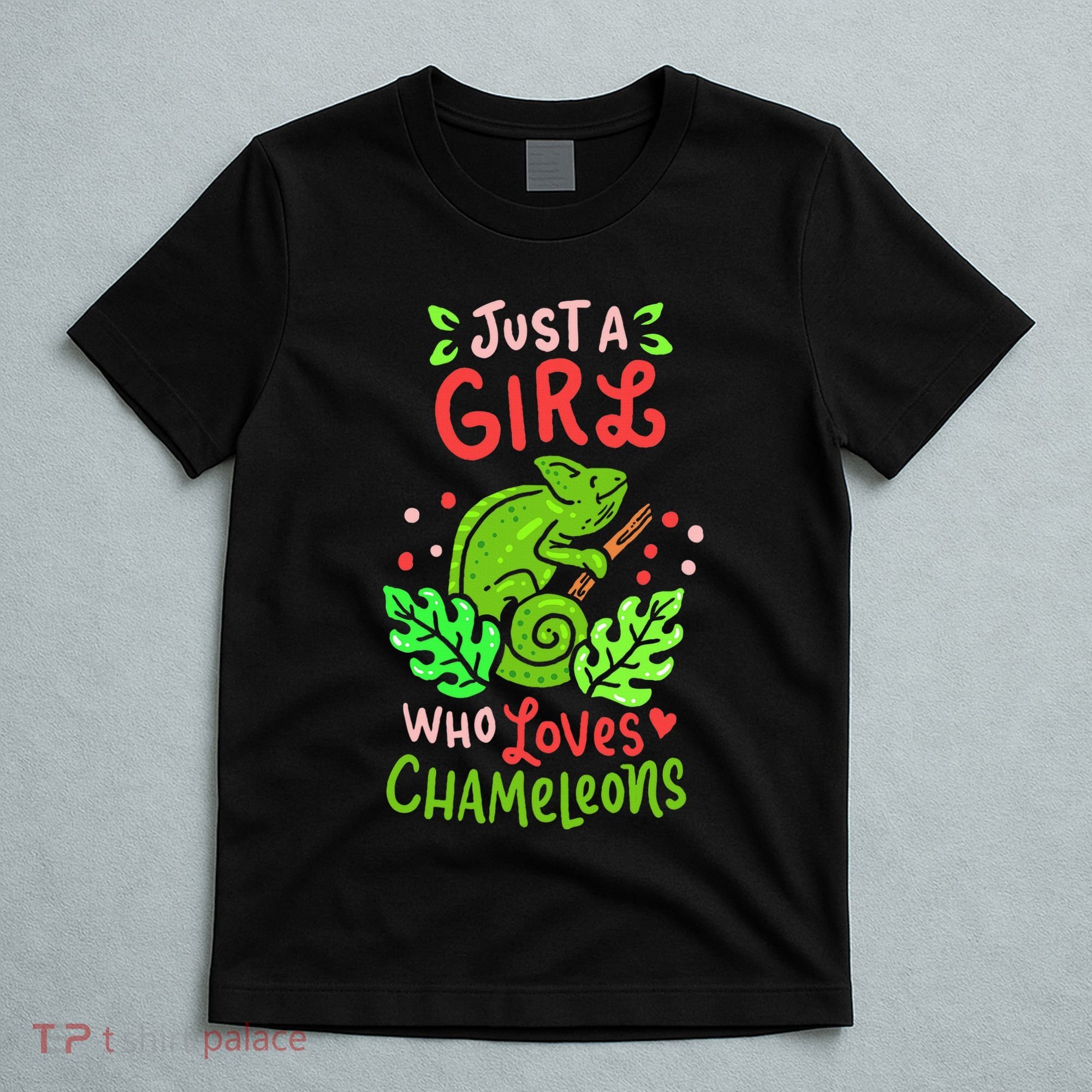 Chameleon Lizard Reptile Pet Cute Gift T-Shirt