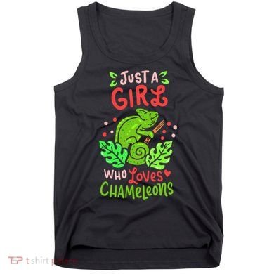 Chameleon Lizard Reptile Pet Cute Gift Tank Top