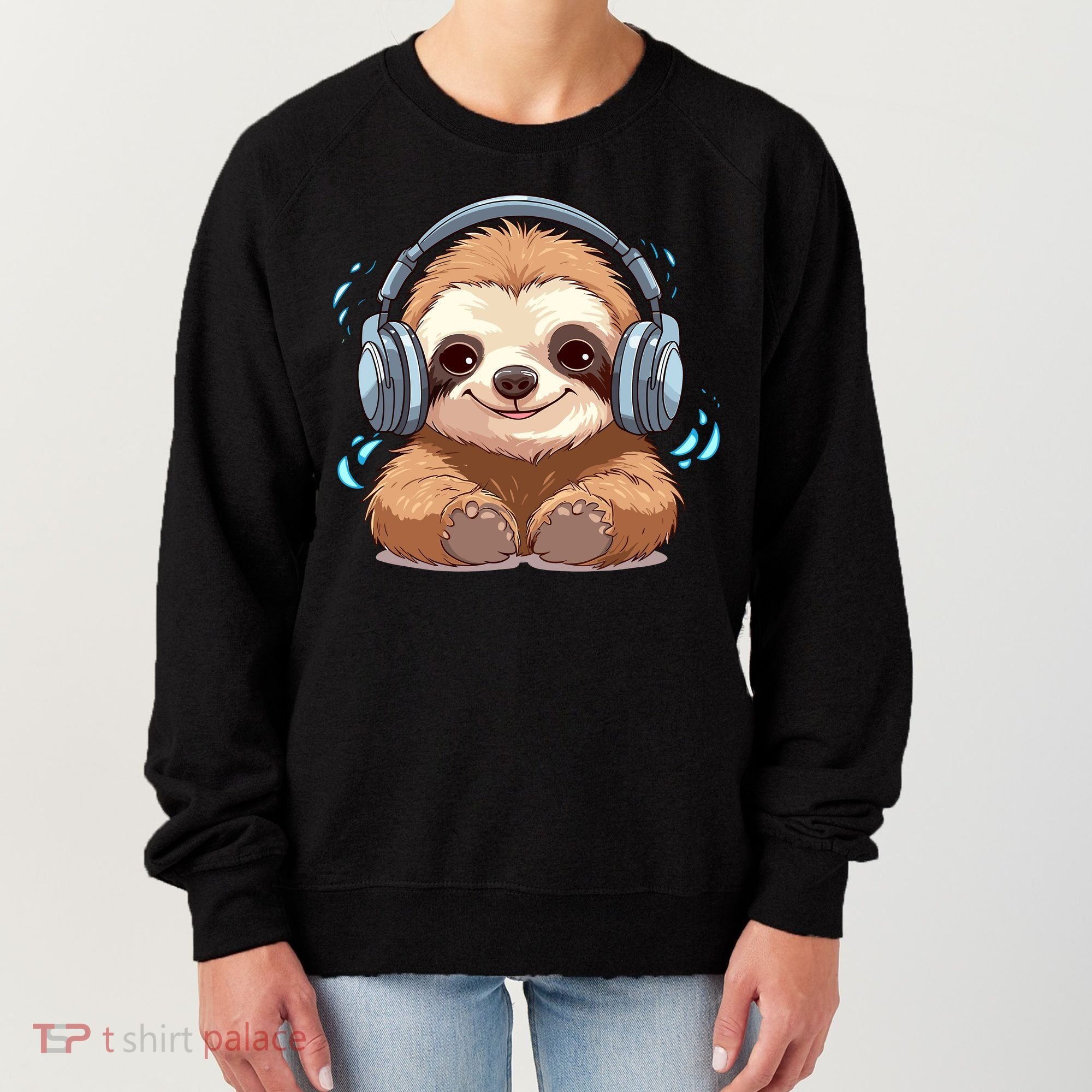 Cute Little Sloth Lover Lazy Sloth Lovers For Women's Sweatshirt