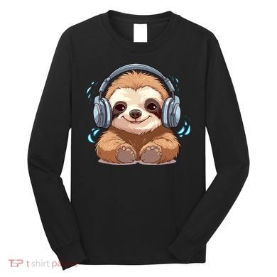 Cute Little Sloth Lover Lazy Sloth Lovers For Long Sleeve Shirt