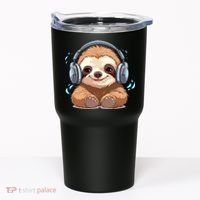 Cute Little Sloth Lover Lazy Sloth Lovers For Tumbler thumb 0