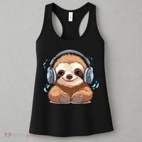 Cute Little Sloth Lover Lazy Sloth Lovers For Women's Tank Top thumb 3
