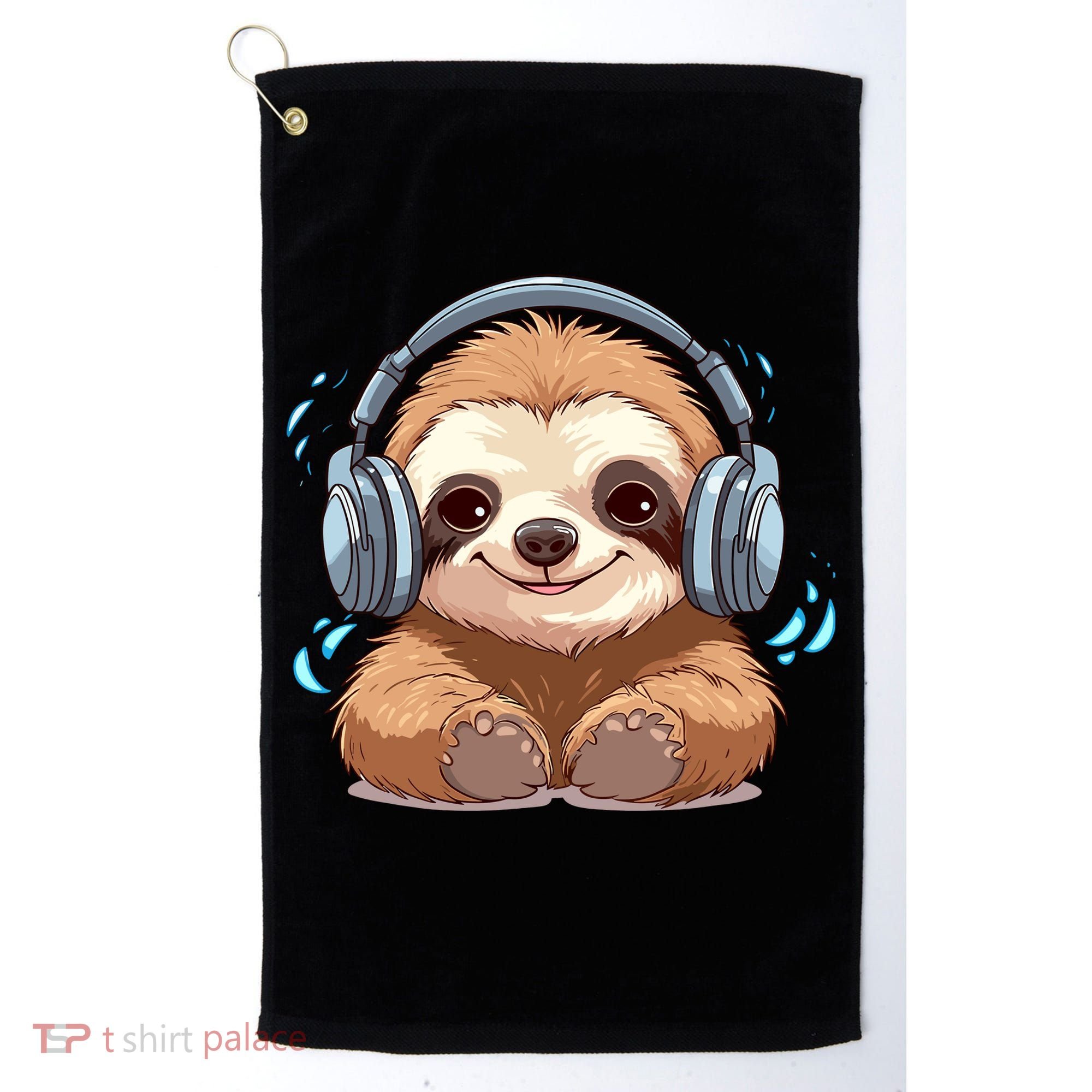 Cute Little Sloth Lover Lazy Sloth Lovers For Golf Towel