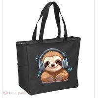 Cute Little Sloth Lover Lazy Sloth Lovers For Tote Bag thumb 2