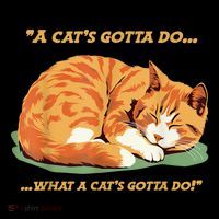 Cat Lover Sleeping Cat A Cats Gotta Do Funny Cat Saying Coffee Mug thumb 5