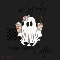 Coffee Lover- Spooky Beanie thumb 2