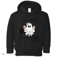 Coffee Lover- Spooky Toddler Hoodie thumb 0