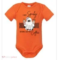 Coffee Lover- Spooky Baby Bodysuit thumb 0