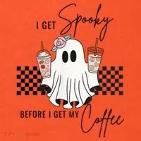 Coffee Lover- Spooky Baby Bodysuit thumb 2