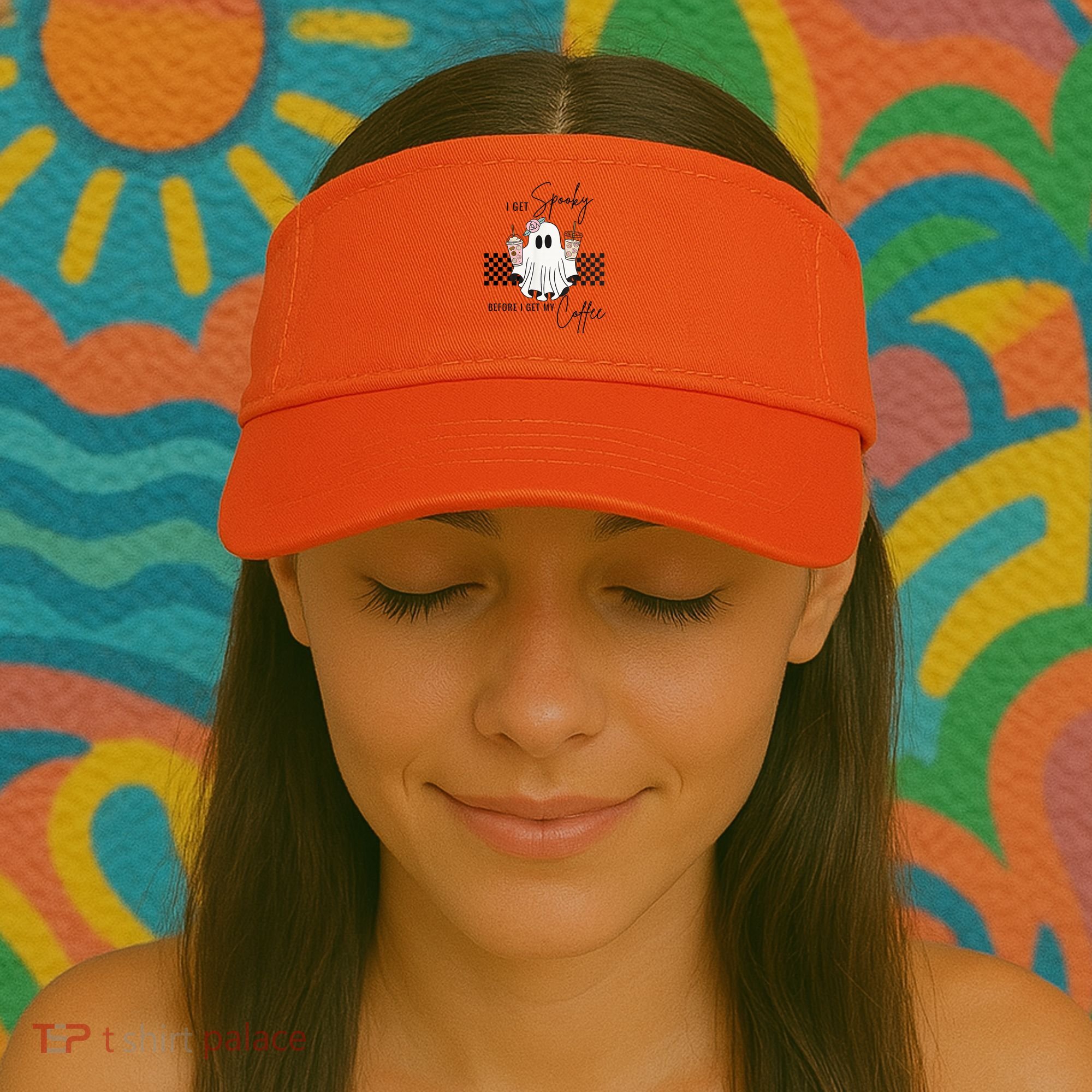 Coffee Lover- Spooky Visor