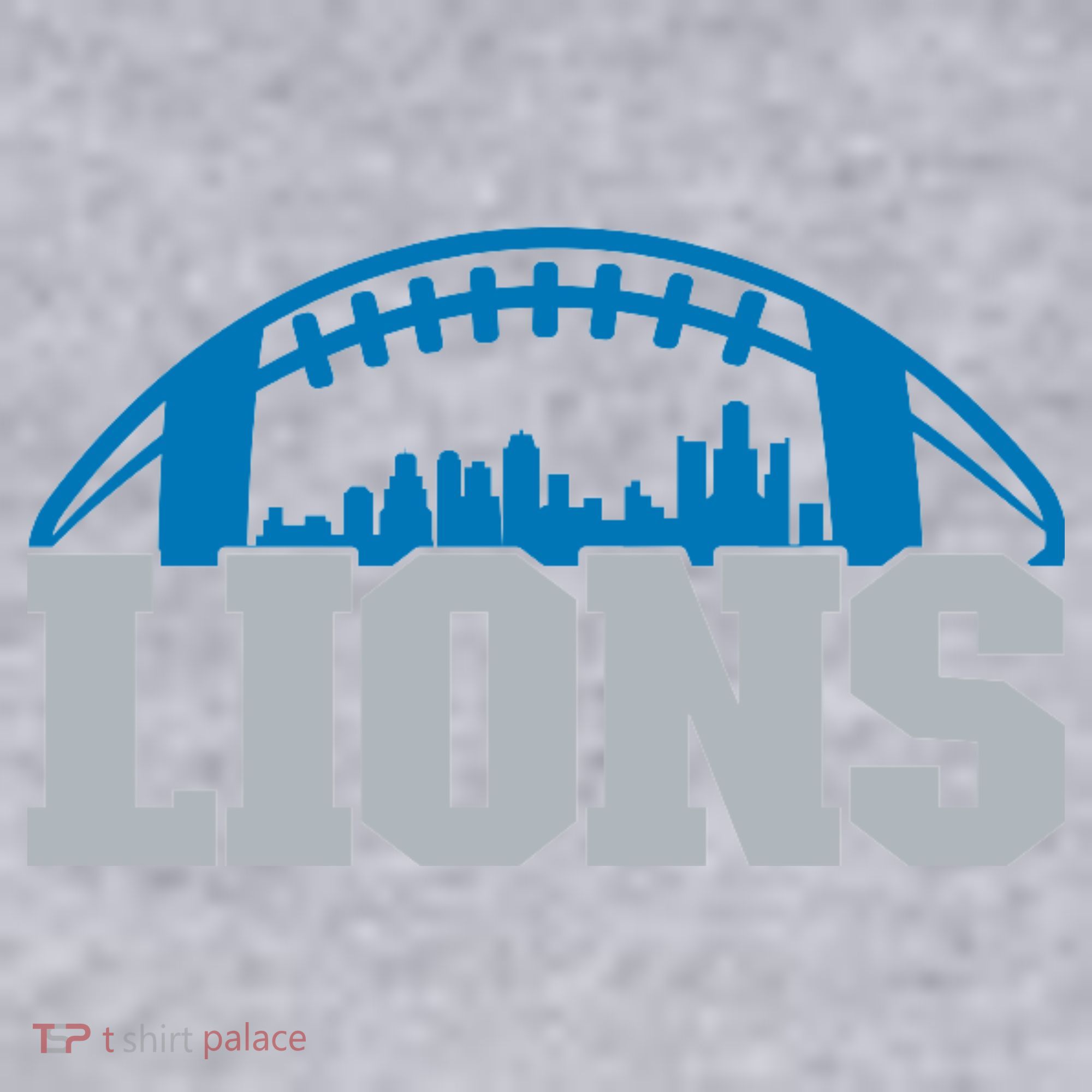 Cool Lions Sports Football With City Women's Racerback Cropped Tank