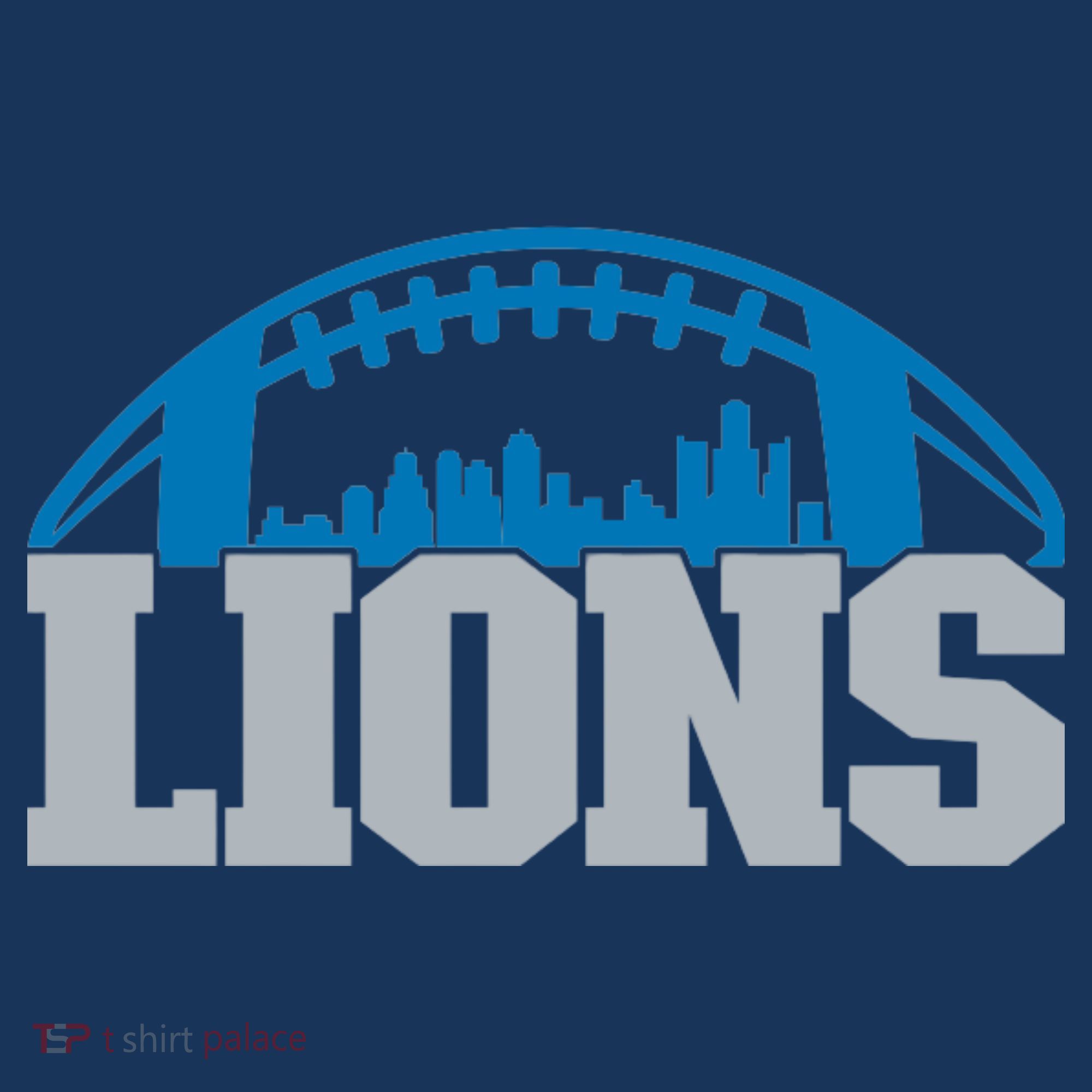Cool Lions Sports Football With City Women's Tank Top