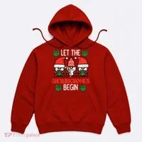 Christmas Let Shenanignomes Begin Xmas Gnomes Hoodie thumb 0