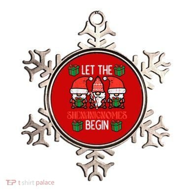 Christmas Let Shenanignomes Begin Xmas Gnomes Ornament