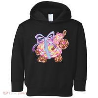 Coquette Lamb Sheep Happy Easter Toddler Hoodie thumb 0