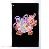 Coquette Lamb Sheep Happy Easter Golf Towel thumb 0