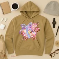 Coquette Lamb Sheep Happy Easter Hoodie thumb 3