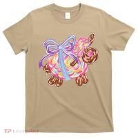 Coquette Lamb Sheep Happy Easter T-Shirt thumb 0