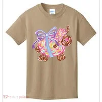 Coquette Lamb Sheep Happy Easter Kids T-Shirt thumb 0