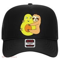 Cute Lazy Sloth Animal Avocado Lover Hugging Hat thumb 0