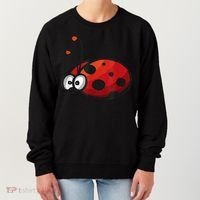 Cute Ladybug Squad I Love Ladybugs Birthday Bugs Nature Gift Women's Sweatshirt thumb 0