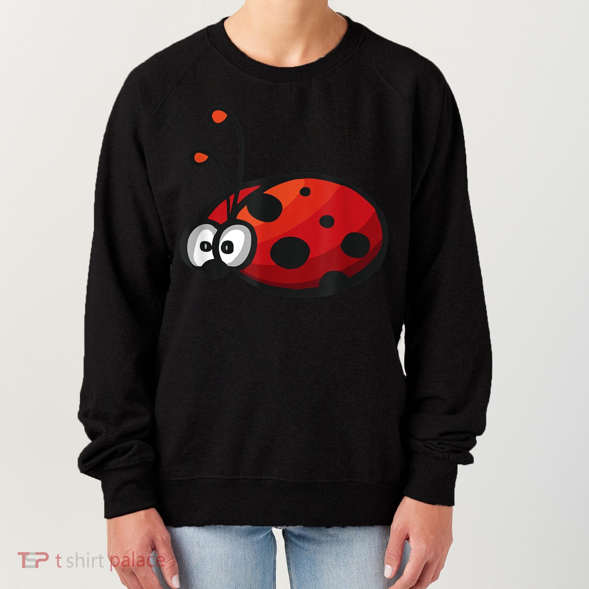Cute Ladybug Squad I Love Ladybugs Birthday Bugs Nature Gift Women's Sweatshirt