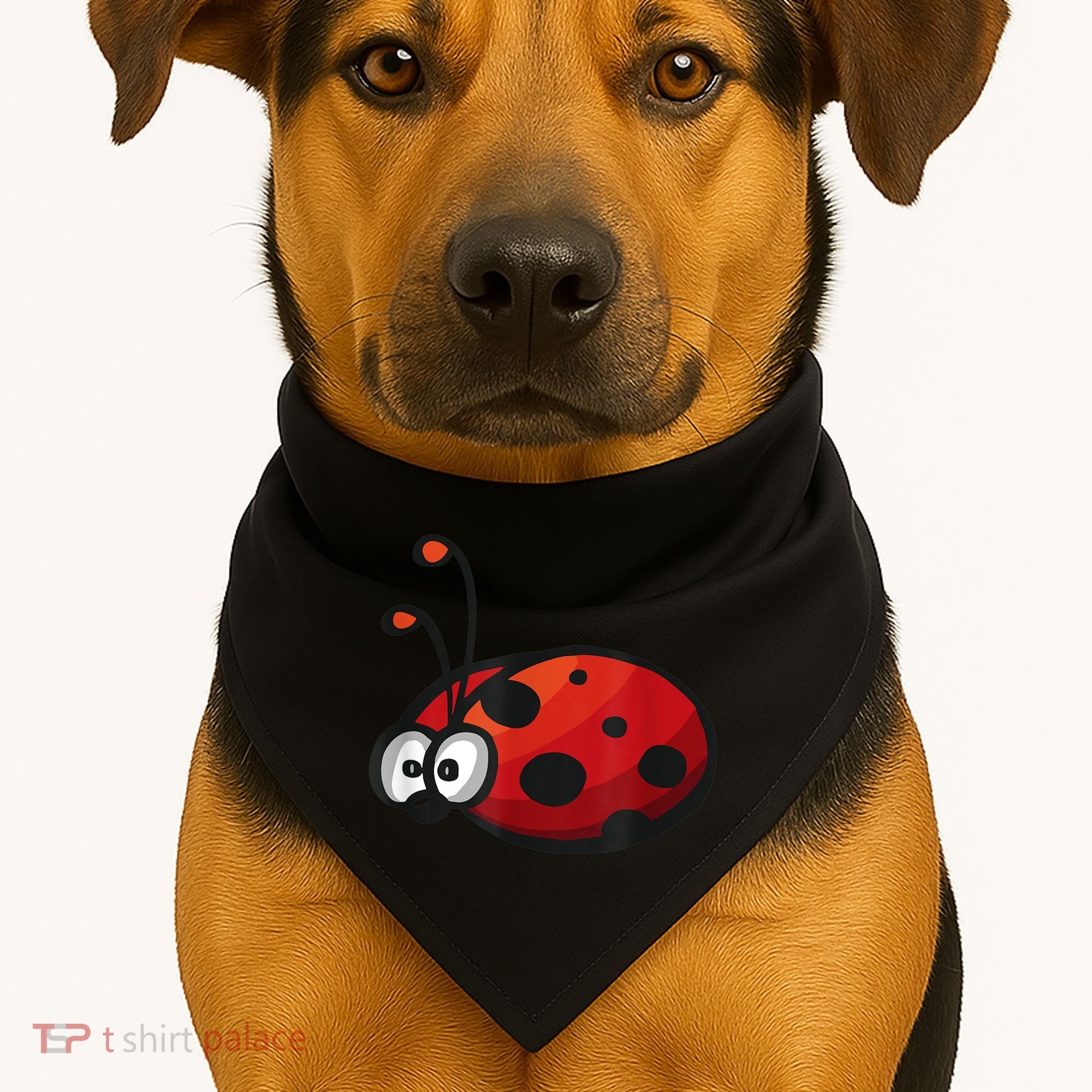 Cute Ladybug Squad I Love Ladybugs Birthday Bugs Nature Gift USA-Made Doggie Bandana