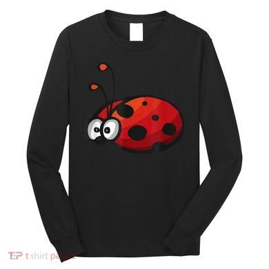 Cute Ladybug Squad I Love Ladybugs Birthday Bugs Nature Gift Long Sleeve Shirt