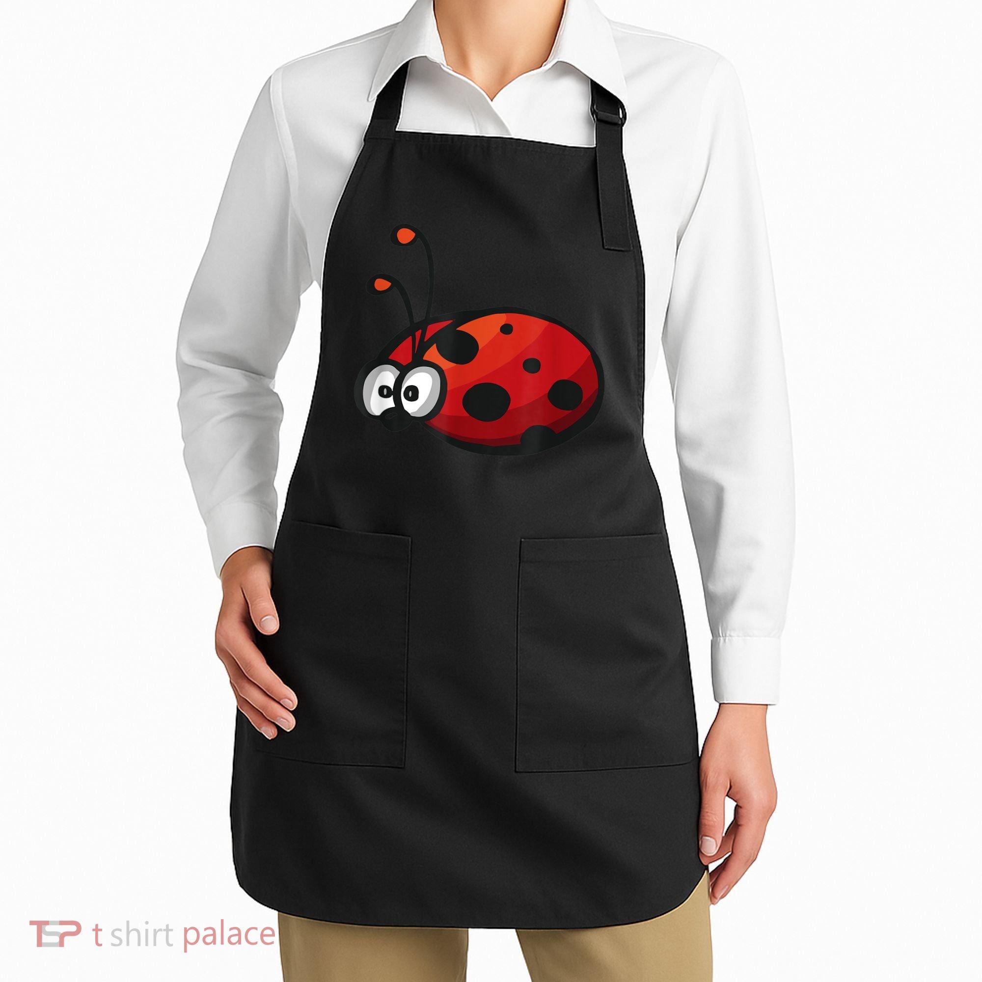 Cute Ladybug Squad I Love Ladybugs Birthday Bugs Nature Gift Apron