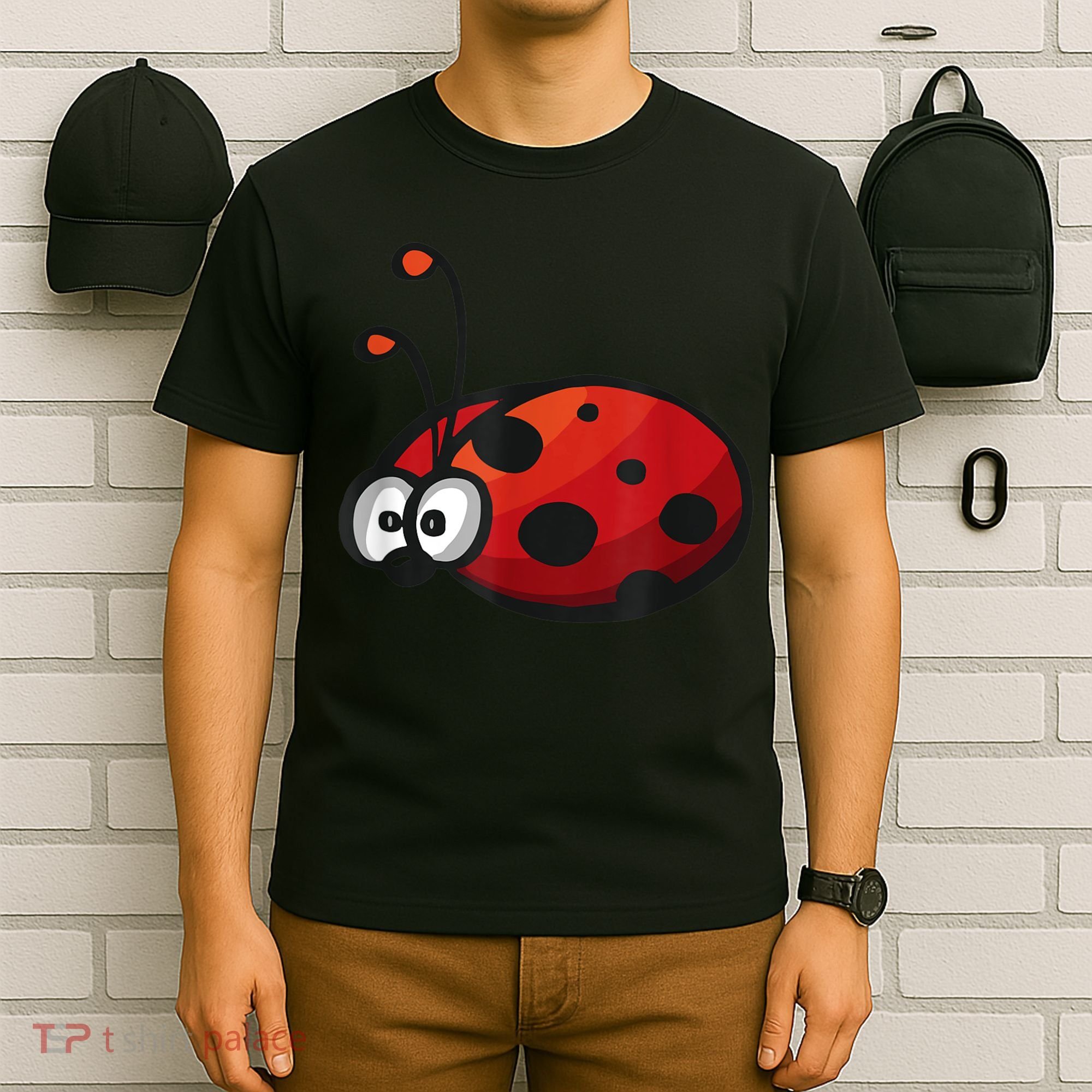 Cute Ladybug Squad I Love Ladybugs Birthday Bugs Nature Gift T-Shirt