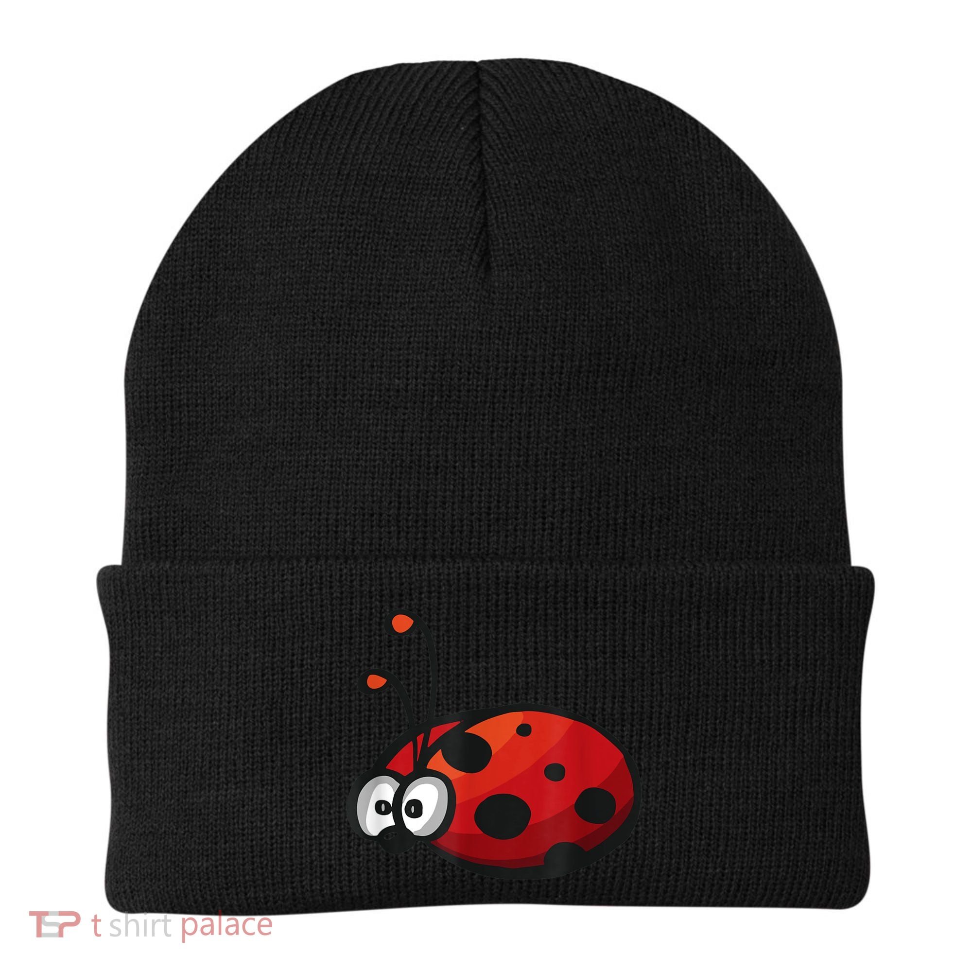Cute Ladybug Squad I Love Ladybugs Birthday Bugs Nature Gift Beanie
