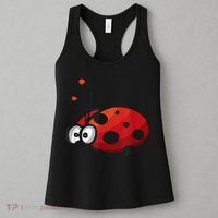 Cute Ladybug Squad I Love Ladybugs Birthday Bugs Nature Gift Women's Tank Top thumb 3