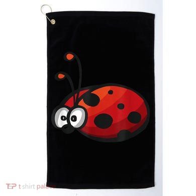 Cute Ladybug Squad I Love Ladybugs Birthday Bugs Nature Gift Golf Towel