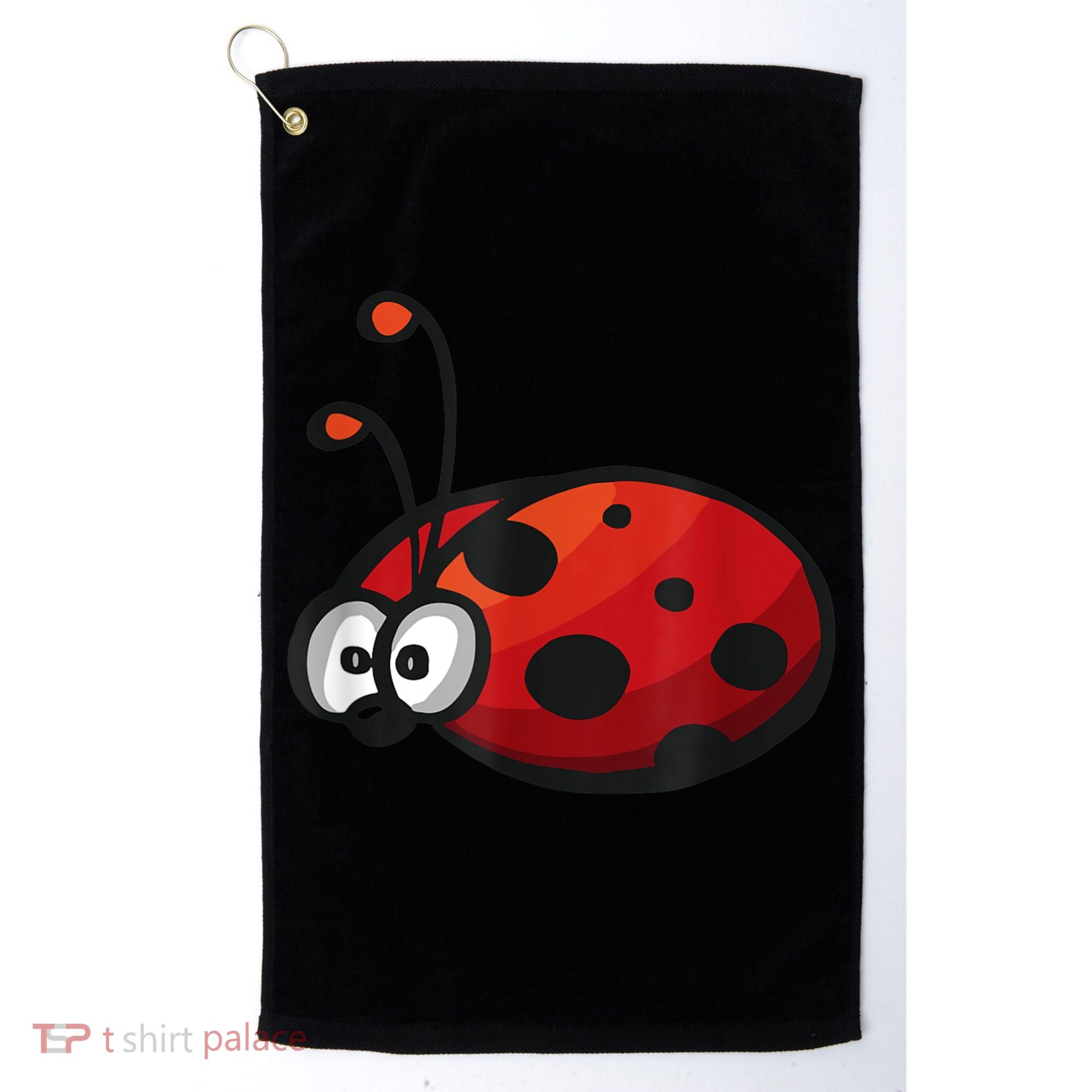 Cute Ladybug Squad I Love Ladybugs Birthday Bugs Nature Gift Golf Towel