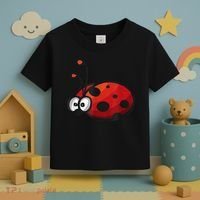 Cute Ladybug Squad I Love Ladybugs Birthday Bugs Nature Gift Toddler T-Shirt thumb 3