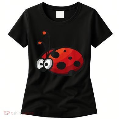 Cute Ladybug Squad I Love Ladybugs Birthday Bugs Nature Gift Women's T-Shirt