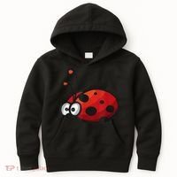 Cute Ladybug Squad I Love Ladybugs Birthday Bugs Nature Gift Kids Hoodie thumb 0