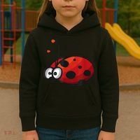 Cute Ladybug Squad I Love Ladybugs Birthday Bugs Nature Gift Kids Hoodie thumb 3