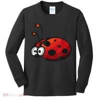 Cute Ladybug Squad I Love Ladybugs Birthday Bugs Nature Gift Kids Long Sleeve Shirt thumb 0