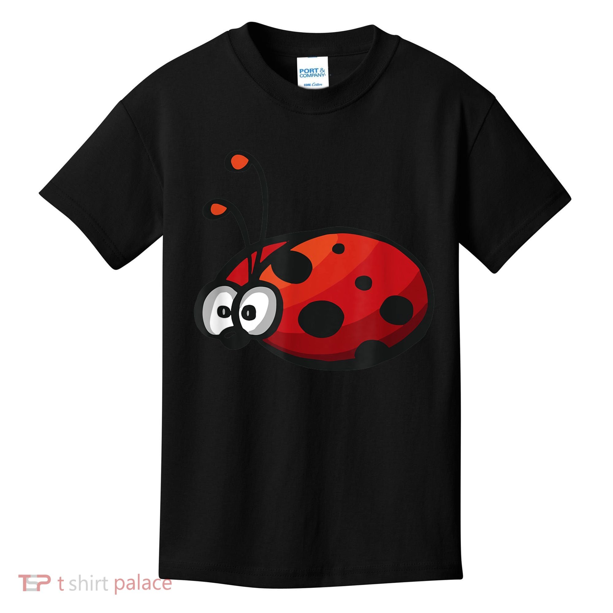 Cute Ladybug Squad I Love Ladybugs Birthday Bugs Nature Gift Kids T-Shirt