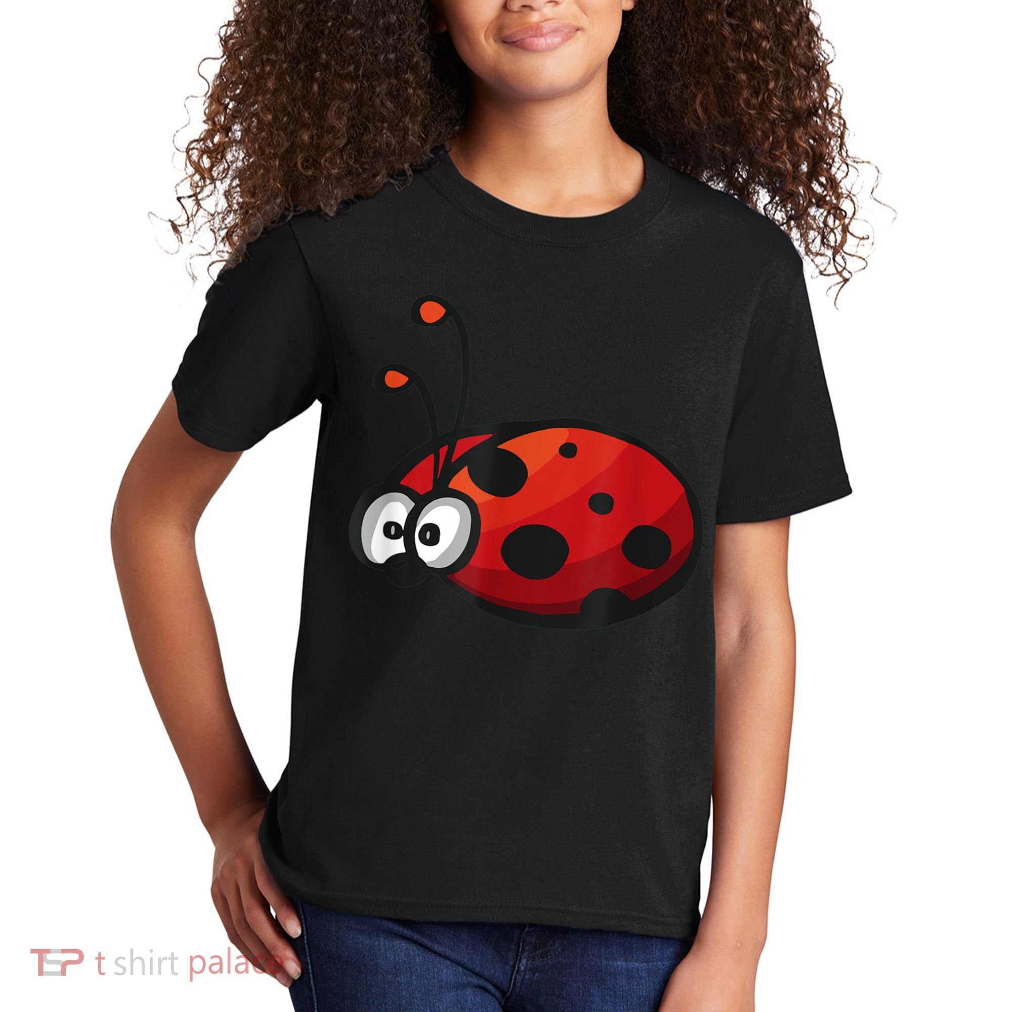 Cute Ladybug Squad I Love Ladybugs Birthday Bugs Nature Gift Kids T-Shirt